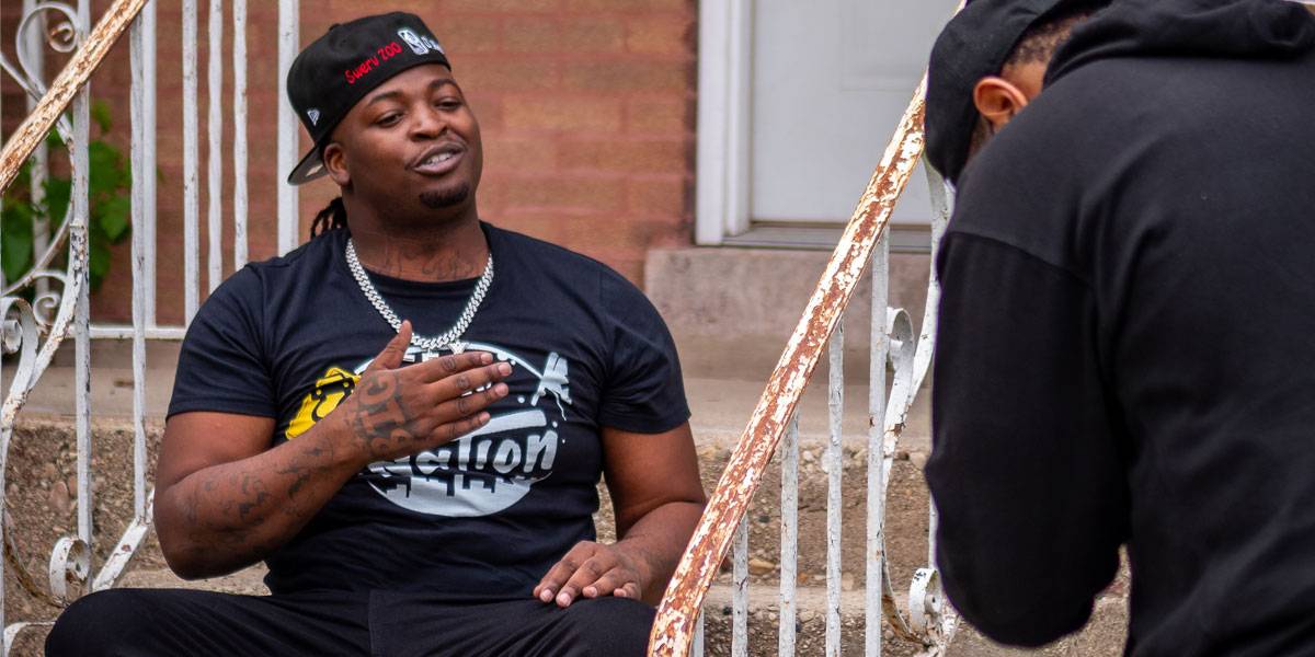 Chicago rapper Dreadrock