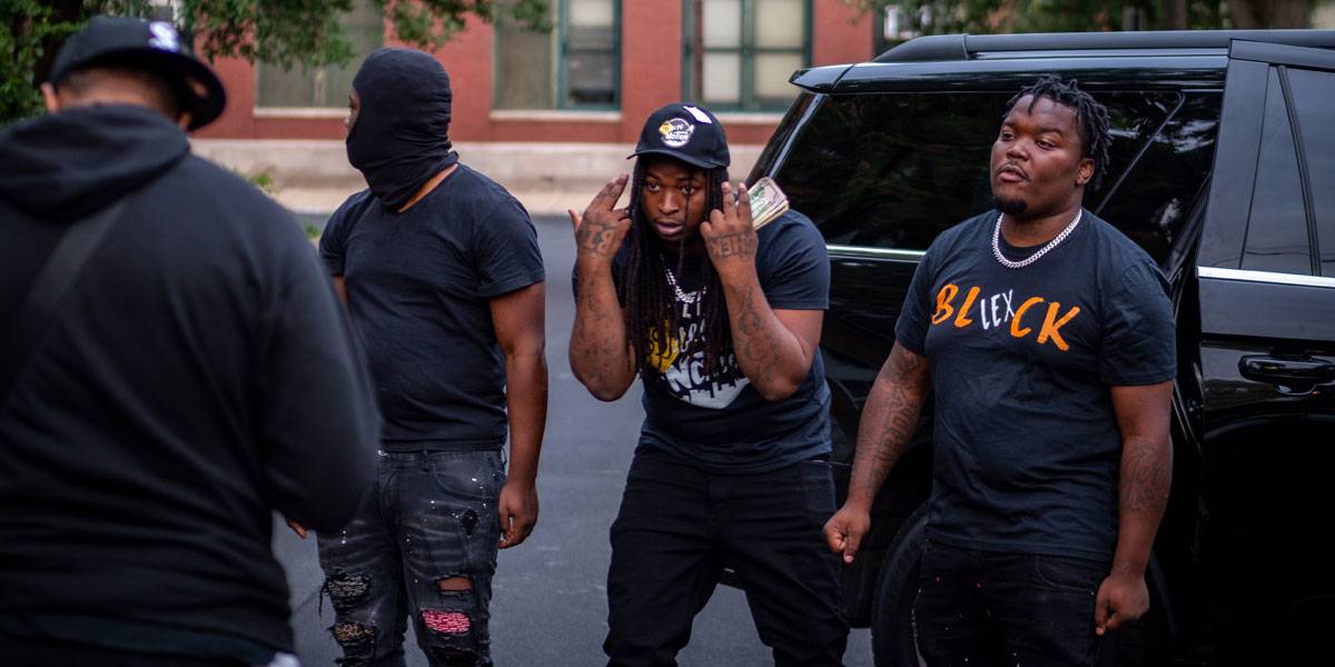 Chicago rapper Dreadrock