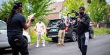 Chicago rapper Dreadrock shooting a hip hop music video