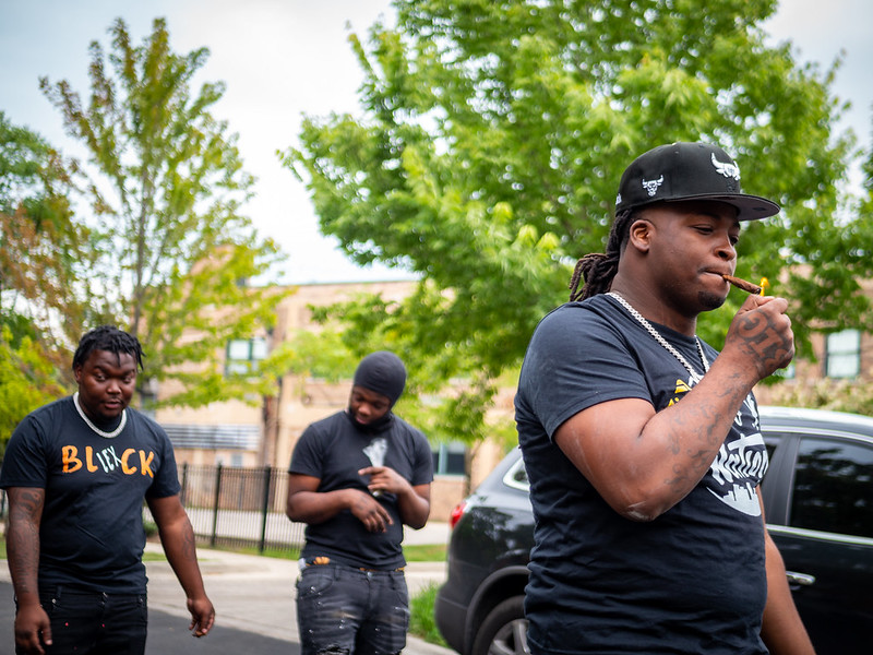 Chicago rapper Dreadrock